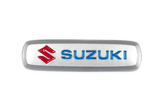 Aluminum nameplate for mats (1pc) for Suzuki - Reelken Auto