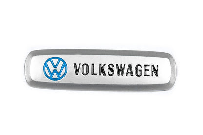 Aluminum Badge for Car Mats (1 pc) for Volkswagen - image 1