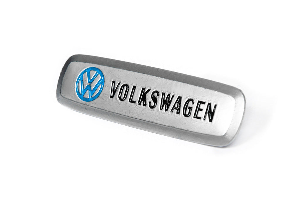 Aluminum Badge for Car Mats (1 pc) for Volkswagen - image 2