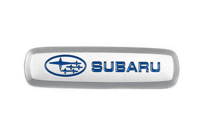 Aluminum nameplate for mats (1pc) for Subaru - Reelken Auto