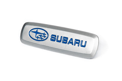 Aluminum Badge for Car Mats (1 pc) for Subaru - image 1