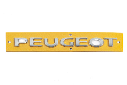 Emblem Peugeot 8665.VF (180mm x 16mm) for Peugeot 308 2007-2013 - image 1