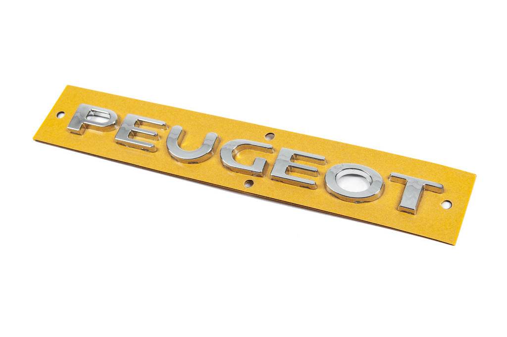 Inscription Peugeot 8665.VF (180mm by 16mm) for Peugeot 308 2007-2013 - Reelken Auto