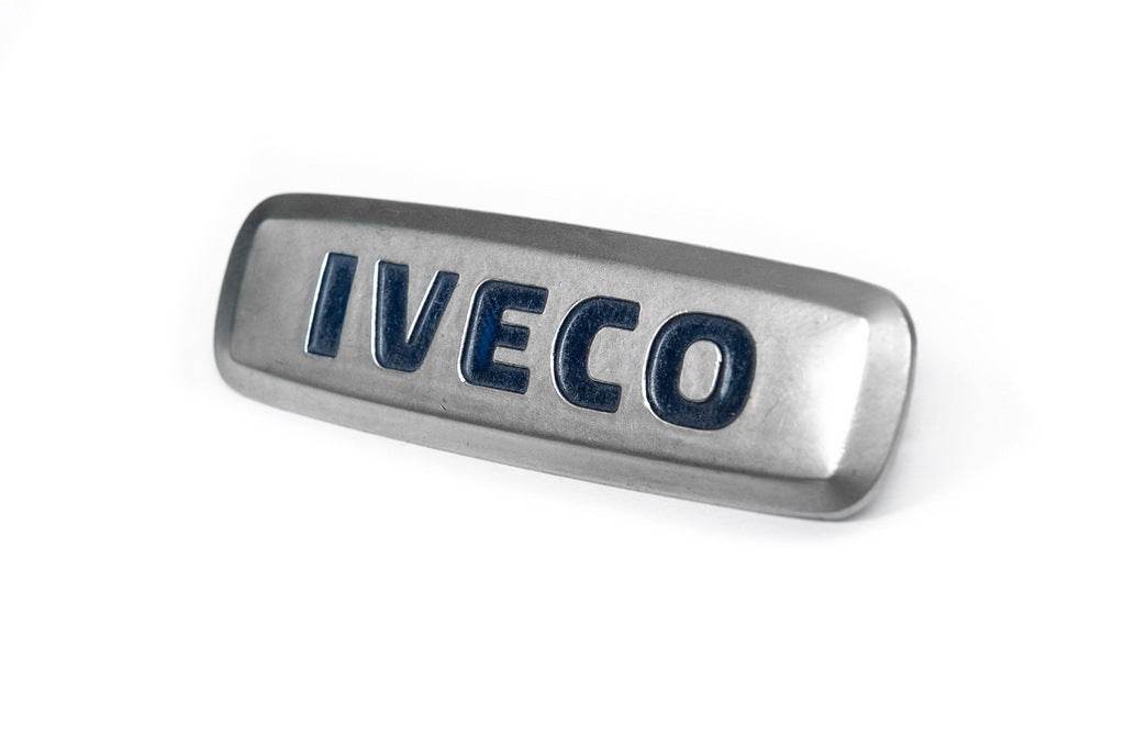 Aluminum nameplate for mats (1pc) for Iveco - Reelken Auto
