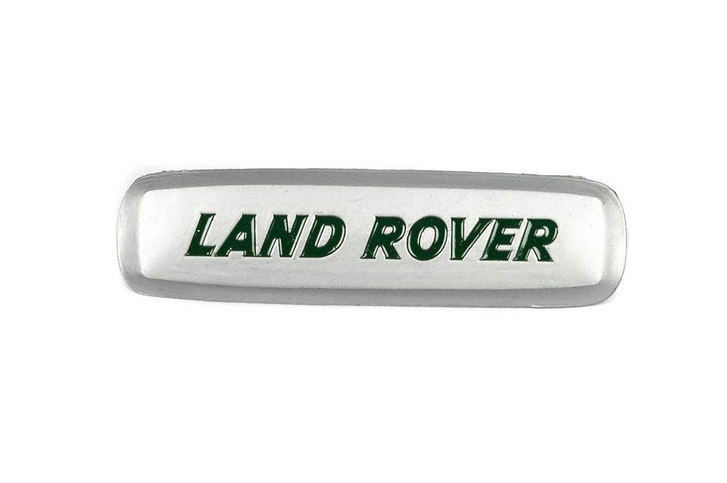 Aluminum nameplate for mats (1pc) for Land Rover Range Rover - Reelken Auto