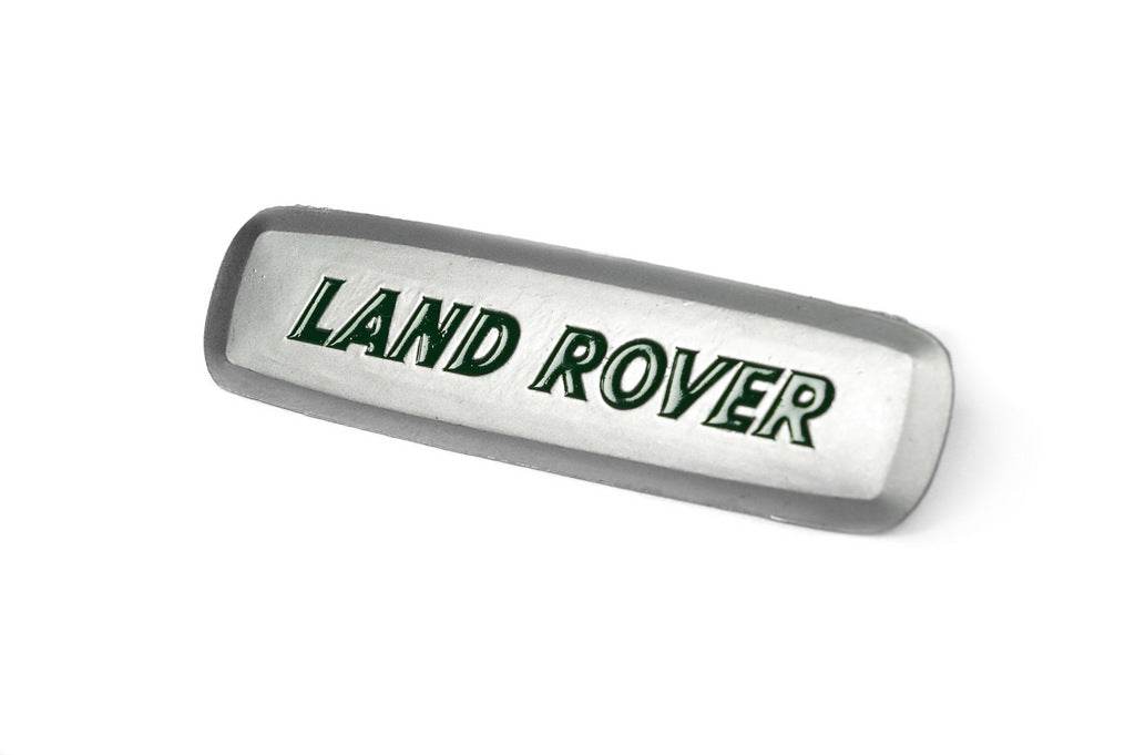 Aluminum nameplate for mats (1pc) for Land Rover Range Rover - Reelken Auto