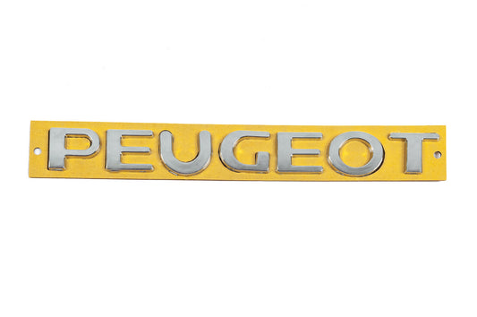 Emblem Peugeot 8665.C0 (223mm x 25mm) for Peugeot 307 2001-2008 - image 1