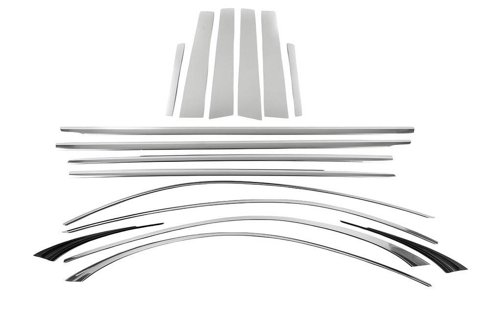 W223 Maybach restyling kit (without doors) for Mercedes S-class W221 - Reelken Auto