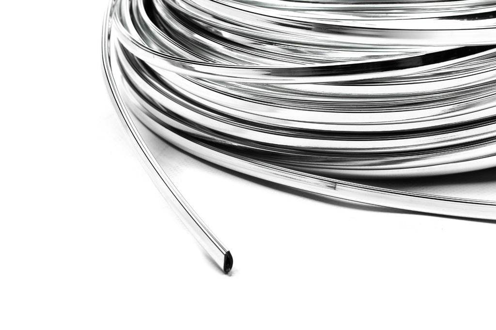 Chrome molding per meter U-shaped sal19a (1 meter, 8.5 mm) - Reelken Auto