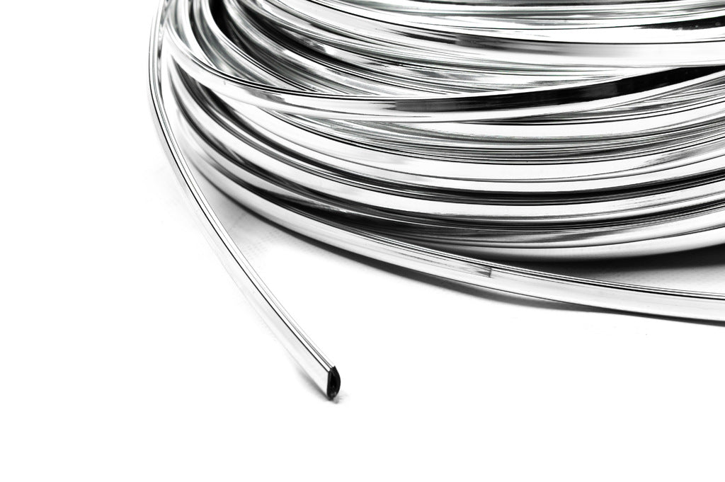 Chrome trim by the meter U-shaped sal19a (1 meter, 8.5 mm) - image 1