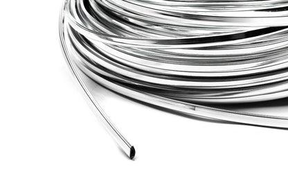 Chrome trim by the meter U-shaped sal19a (1 meter, 8.5 mm) - image 1