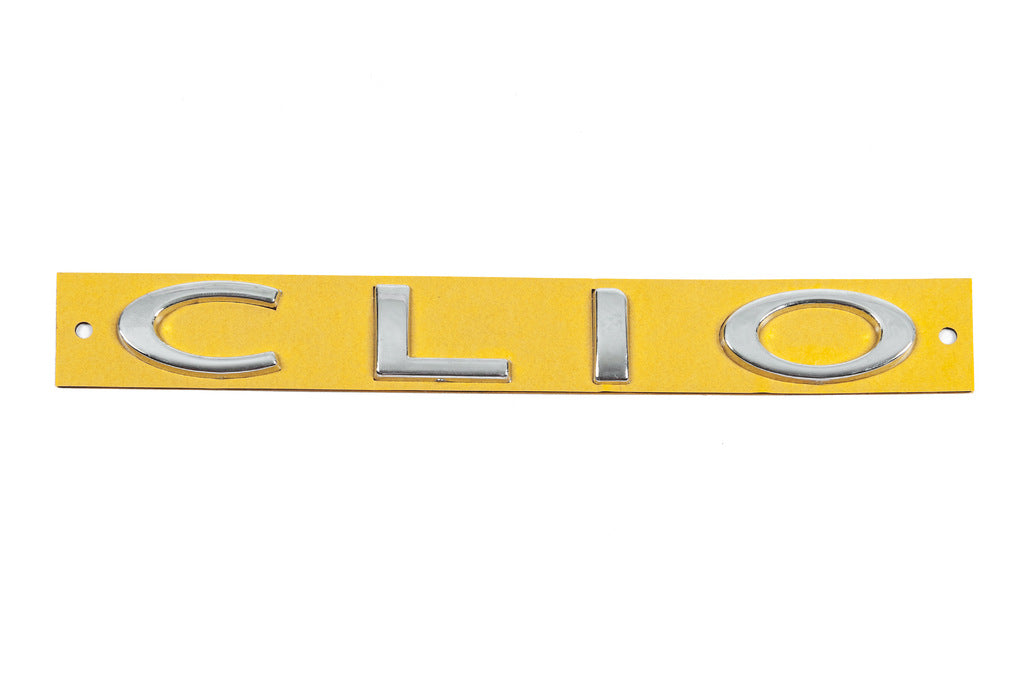 Emblem Clio 7701208978 (190mm x 25mm) for Renault Clio III 2005-2012 - image 1