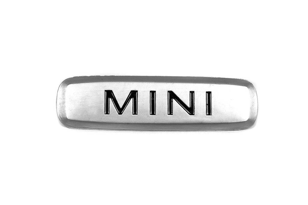 Aluminum nameplate for mats (1pc) for Mini - Reelken Auto