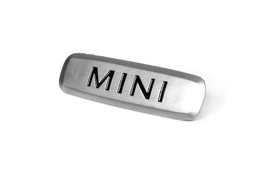 Aluminum nameplate for mats (1pc) for Mini - Reelken Auto