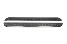 Lateral platforms Maydos V1 (2 PCs, aluminum ↗ stainless) for BMW X5 E-70 2007-2013 - Reelken Auto