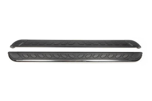 Side sills Maydos V1 (2 pieces, aluminum ↗ stainless steel) for DS7 Crossback - Reelken Auto