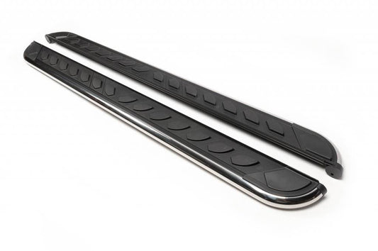 Side sills Maydos V1 (2 pieces, aluminum) for Chrysler Voyager 2001-2007 - Reelken Auto