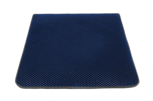 Trunk mat (EVA, blue) for Chevrolet Equinox 2018-2025 - Reelken Auto