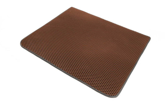 Trunk mat (EVA, brown) for Chevrolet Equinox 2018-2025 - Reelken Auto