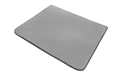 Trunk mat (EVA, gray) for Chevrolet Equinox 2018-2025 - Reelken Auto