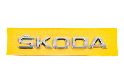 Emblem Skoda 5JA853687 (155mm x 27mm) for Skoda - image 1