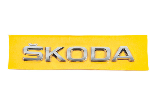 Emblem Skoda 5JA853687 (155mm x 27mm) for Skoda - image 1