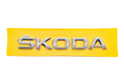 Skoda inscription 5JA853687 (155mm by 27mm) for Skoda - Reelken Auto