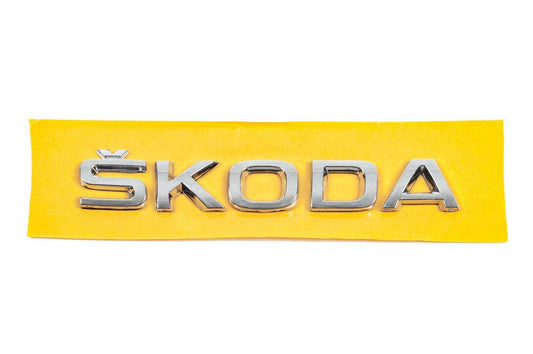 Skoda inscription 5JA853687 (155mm by 27mm) for Skoda - Reelken Auto