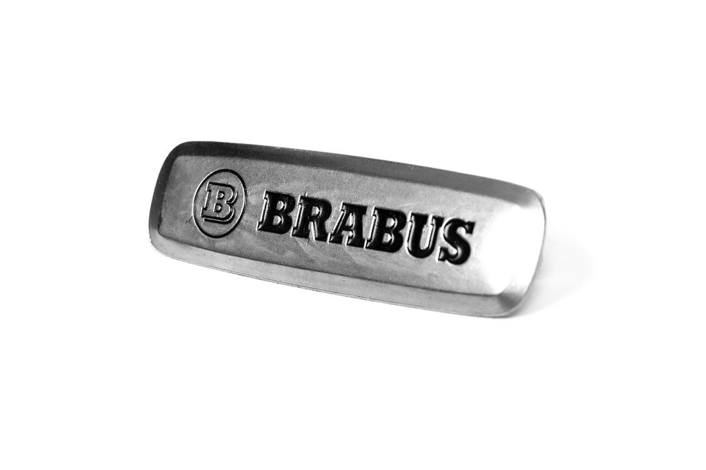 Brabus Aluminum Badge for Floor Mats (1 pc) for Mercedes-Benz - image 2