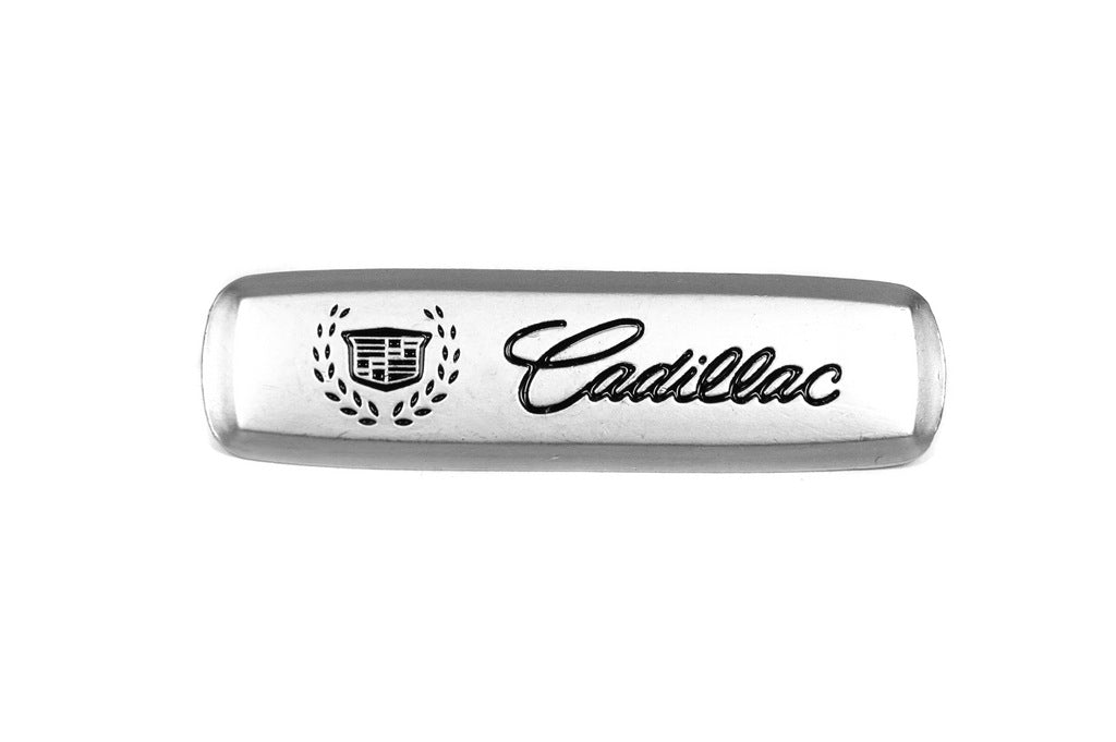 Aluminum Badge for Car Mats (1 pc) for Cadillac - image 1