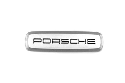 Aluminum Badge for Car Mats (1 pc) for Porsche - image 1