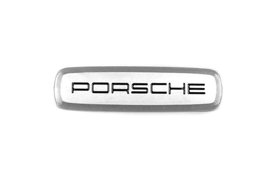 Aluminum nameplate for mats (1pc) for Porsche - Reelken Auto