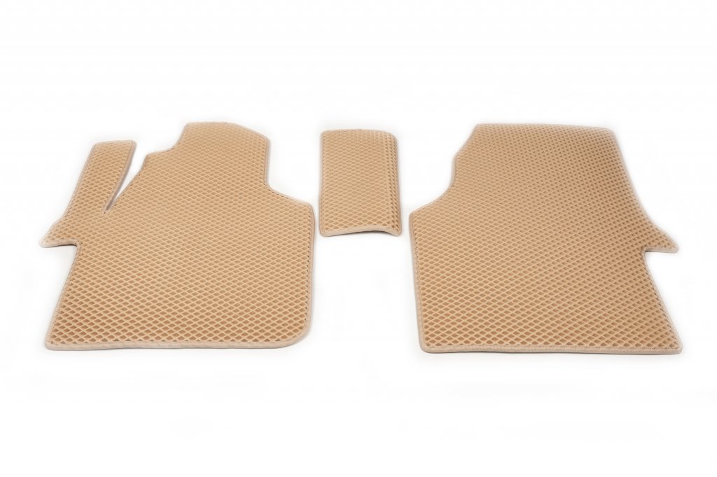 EVA Floor Mats V1 (Beige) for Volkswagen Crafter 2006-2016 - image 3