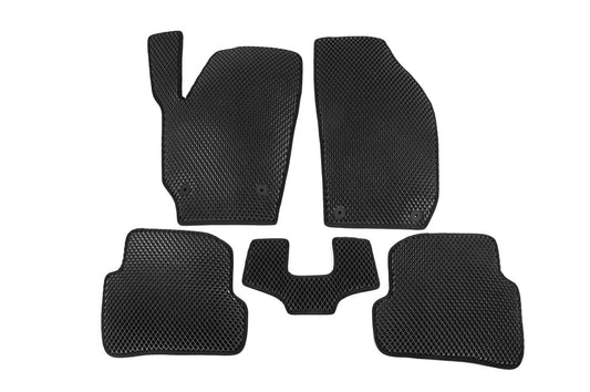 EVA Floor Mats (black) for Skoda Fabia 2007-2014 - image 1