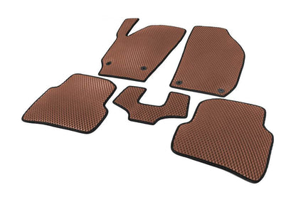 EVA mats (Brown) for Skoda Fabia 2007-2014 - Reelken Auto