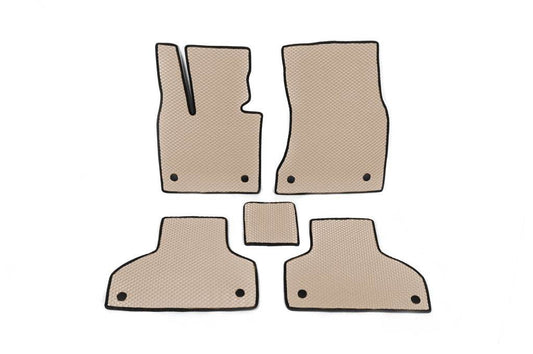 EVA mats (beige) for BMW X5 F-15 2013-2018 - Reelken Auto