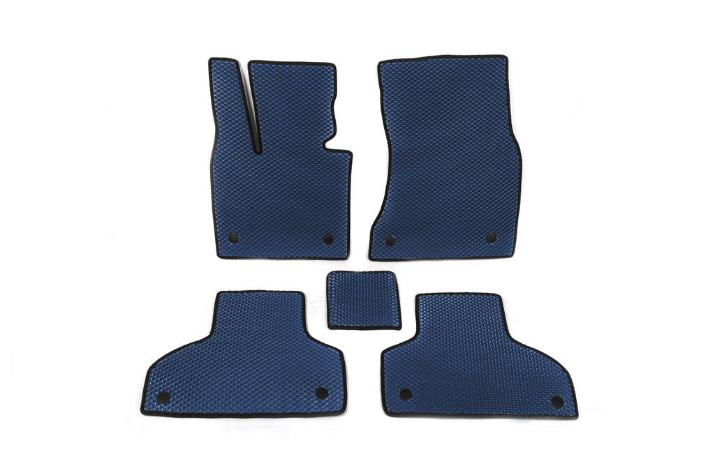 EVA Floor Mats (Blue) for BMW X5 F-15 2013-2018 - image 1