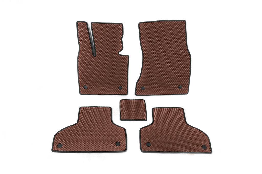 EVA mats (brown) for BMW X5 F-15 2013-2018 - Reelken Auto