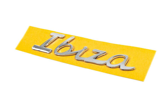 Inscription Ibiza 6F0853687 (166mm by 39mm) for Seat Ibiza 2017- - Reelken Auto