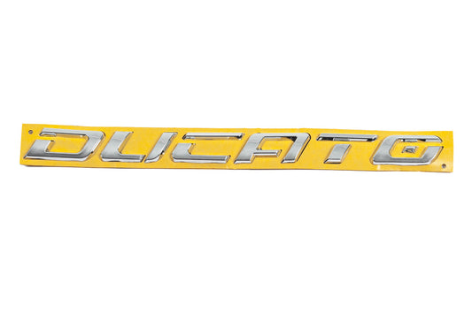 Emblem Ducato 1375586080 (380mm x 30mm) for Fiat Ducato 2006-2025 - image 1