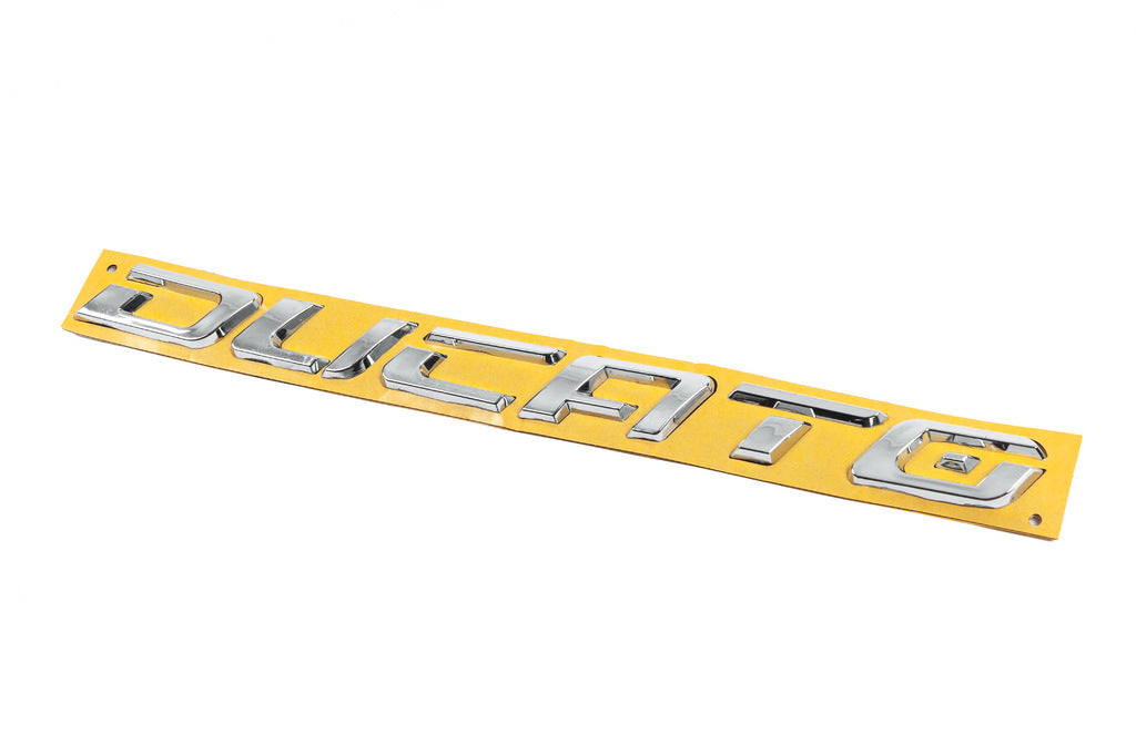 Emblem Ducato 1375586080 (380mm x 30mm) for Fiat Ducato 2006-2025 - image 2