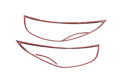 Headlight Covers (2013-2015, 2 pcs, plastic) for Hyundai IX-35 2010-2015 - image 5