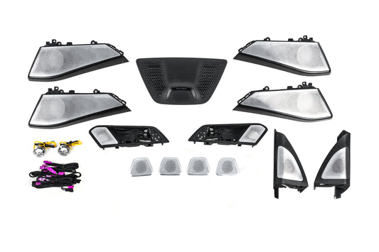 Set of illuminated trim panels Bowers&Wilkins for BMW X5 G05 2019–2026 - image 2