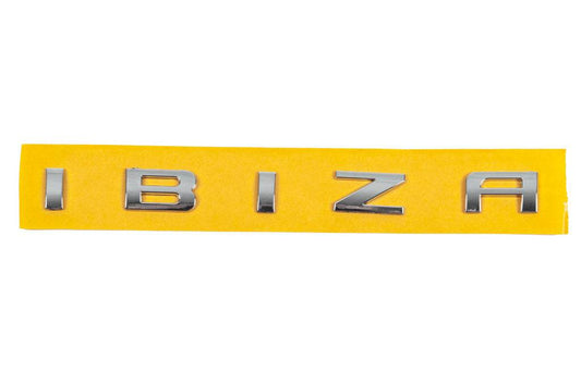 Inscription Ibiza (248mm by 18mm) for Seat Ibiza 2017- - Reelken Auto