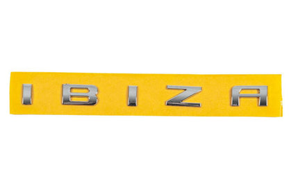 Inscription Ibiza (248mm by 18mm) for Seat Ibiza 2010-2017 - Reelken Auto