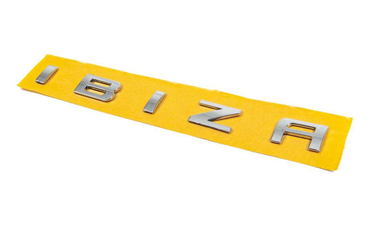 Inscription Ibiza (248mm by 18mm) for Seat Ibiza 2010-2017 - Reelken Auto