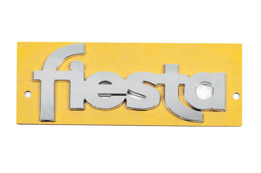 Inscription Fiesta YS61B42528AA (117mm by 52mm) for Ford Fiesta 1995-2001 - Reelken Auto