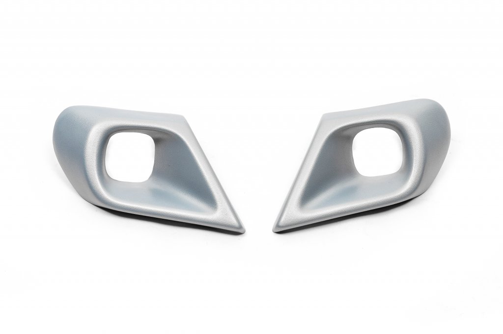 Fog light covers (ABS, gray) for Dacia Duster 2018-2024 - image 3