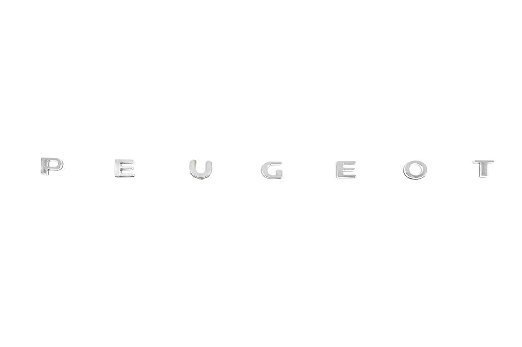 Peugeot emblem lettering (630mm x 25mm) for Peugeot Partner Tepee 2008-2018 - image 1