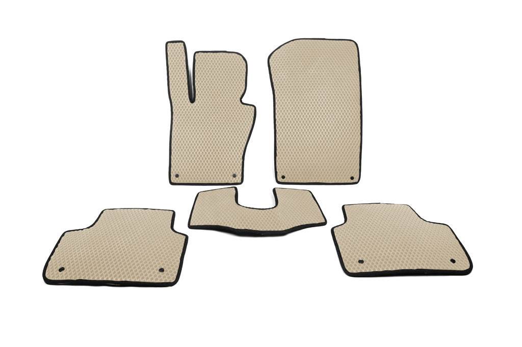 EVA mats (beige) for BMW X3 E-83 2003-2010 - Reelken Auto